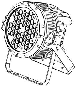 Make sure to mount this fixture away from any flammable material as indicated in the Safety Notes. CHAUVET recommends following the general guidelines below when mounting the COLORado 2 Tour.