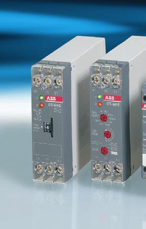 Two ranges of electronic timers provide timing functions for all applications. The CT-S-range is suitable for universal use.