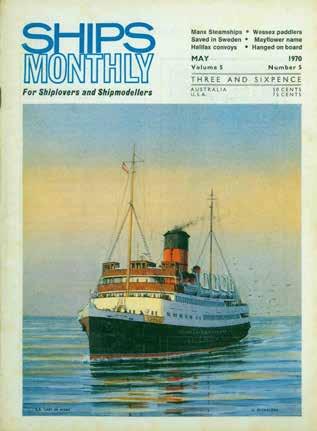 29 Ship Modelling: SHIPS MONTHLY. For Shiplovers and Shipmodellers. Volume 5, Number 5, May 1970. Cr. 4to; pp.