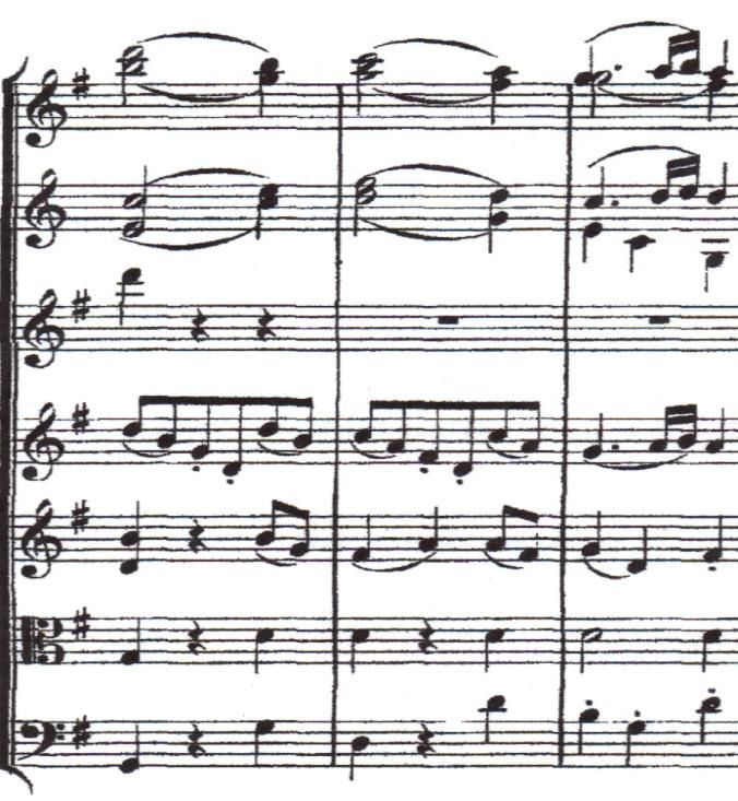 72 Oboi Corni in G Flauto Principle Violino I Violino II Viola Violoncello