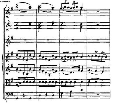 10-12) Oboi Corni in G Flauto Principle Violino I Violino II Viola