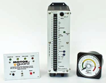 cable 1% MEG-OHM Meter Scan Time: Alarm Contact: Lockout Contact: Ambient Temperature: 120/240 VDC 50/60 Hz or 24 VDC.24 A @ 120 VAC.