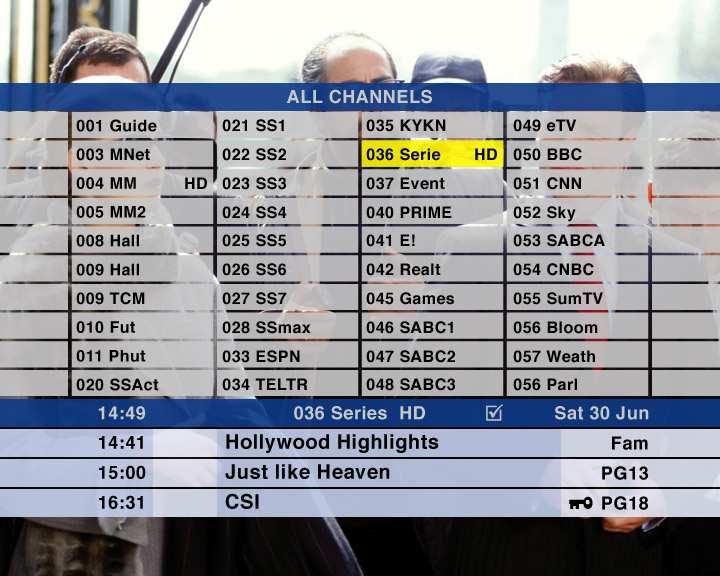 4.4 VIEWING MODES The HD PVR has tw viewing mdes - All Channels r Favurite Channels. What s the difference?