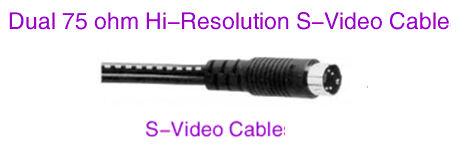 S-Video Short for Super-Video, a technology for transmitting video signals over a cable by dividing the video information into two separate signals: one for color (chrominance), and the other for