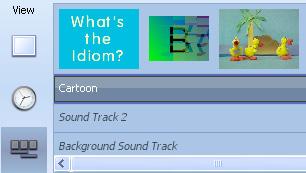 You will see the folders in the Sounds library. Double click the Music folder. You will see the Save Movie As dialog. Type the name you want for the file.