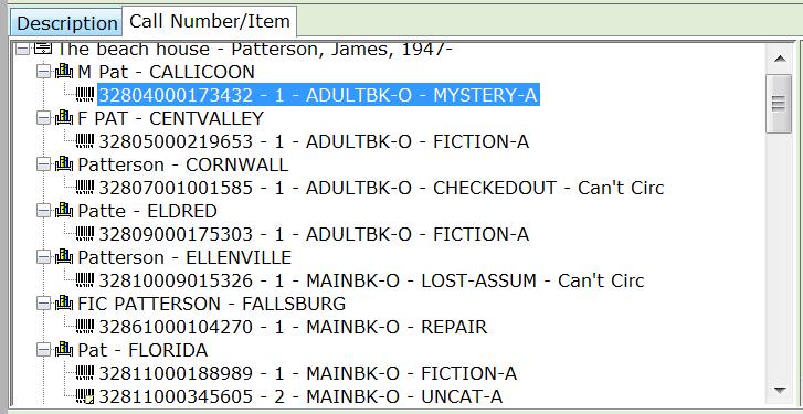 6. ITEM RECORDS Item records allow for the location, circulation and inventory control of all physical items owned by library.