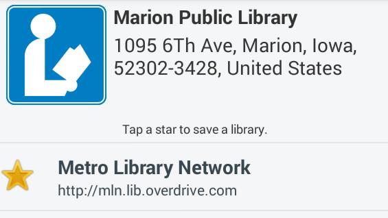 Downloading Overdrive E-books and Audiobooks for Tablets and Mobile Devices from the Marion Public Library (ipod Touch/iPhone/iPad, Windows 8, Chromebooks, Android phones/tablets, including Kindle