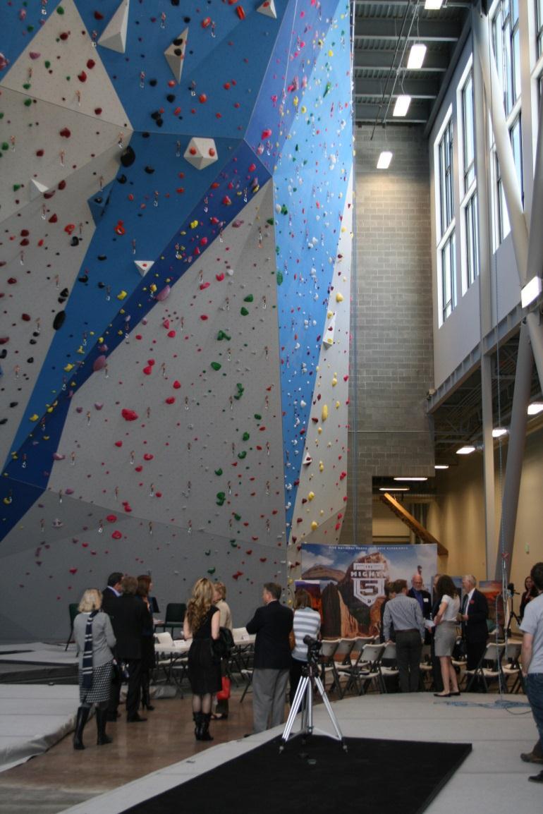 Execution We partnered with a well known indoor climbing gym to host the event.