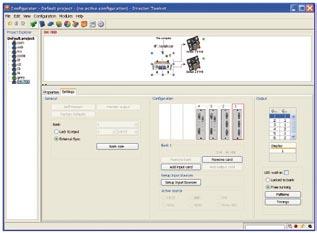 Director Toolset Advanced installation and control software Barco s Director Toolset is an integrated software package which provides an intuitive, graphical interface for fast installation, system