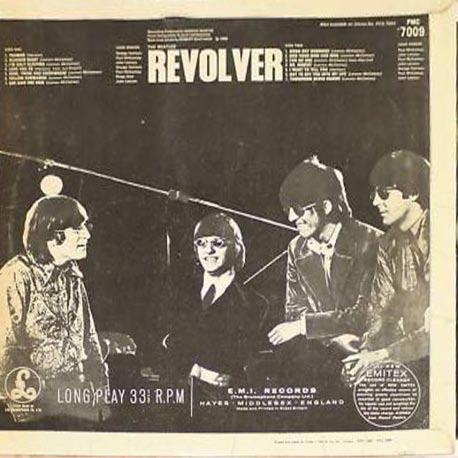 Revolver Parlophone PMC-7009 (mono) 1. Taxman mix: made June 21, 1966. The vocals are softer (or instruments louder) than the stereo mix.