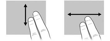 Glisarea Apăsaţi cu degetul pe un element de pe ecran, apoi deplasaţi degetul pentru a glisa elementul într-o poziţie nouă.