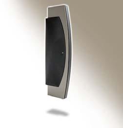 High-resolution On-Wall Speaker, Fresco Composite incl.