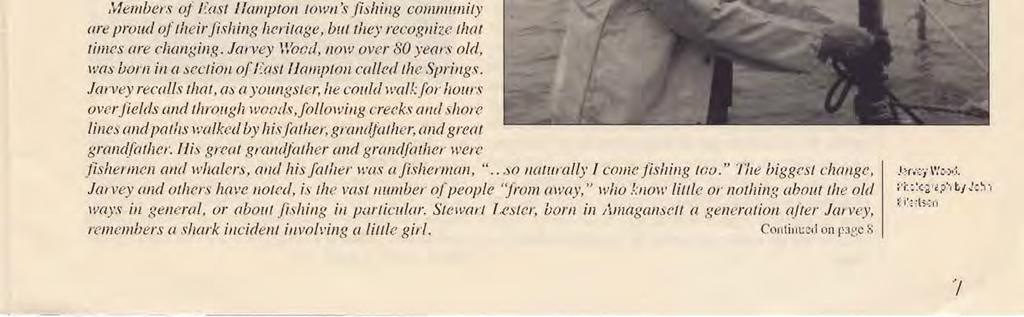 Tles of n lslnd: Fishing nd Fishermn on Long Islndys Est End John Eilertsen with stories contributed by Stewrt Lester nd Johnny Collins Suffolk County, NY, is home to lmost one nd hlf million people.