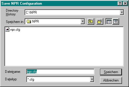 19 File Menu LOAD CONFIGURATION the default file extension is *.cfg. Fig.