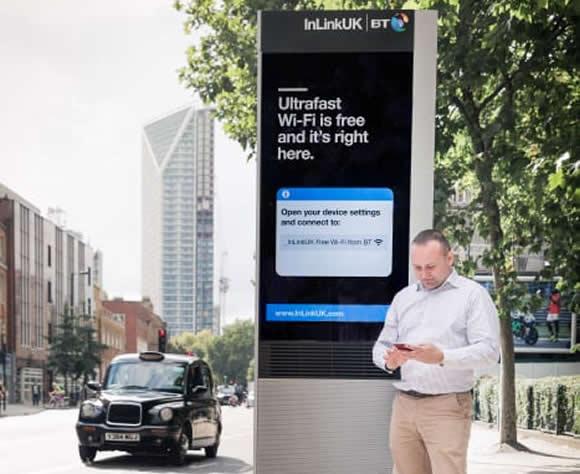 London Southwark switches on free ultrafast Wi-Fi, phone calls and mobile charging InLinkUK from BT: Innovative digital street units replace Southwark payphones People living, working and travelling