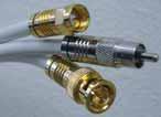 Easily terminate F, RCA and BNC compression style connectors without changing adapters.