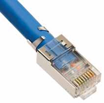 RJ45 Cat6A 10-Gig Shielded Connectors with Liners Platinum s 10-Gig System was developed to support today s 10-Gig infrastructure.