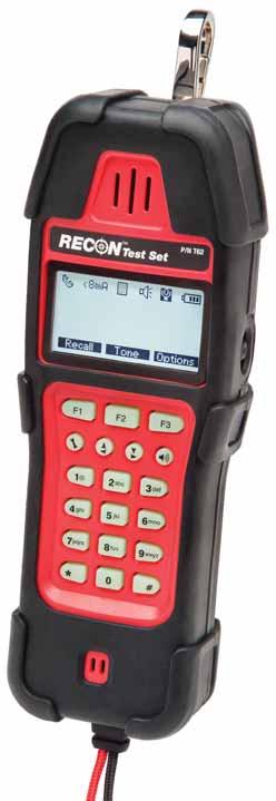 On-hook voltage and polarity Ring amplitude and frequency On-hook and call waiting Caller ID info Amplified Line Monitor for volume levels comparable to off-hook operation 8 number Stored memory with