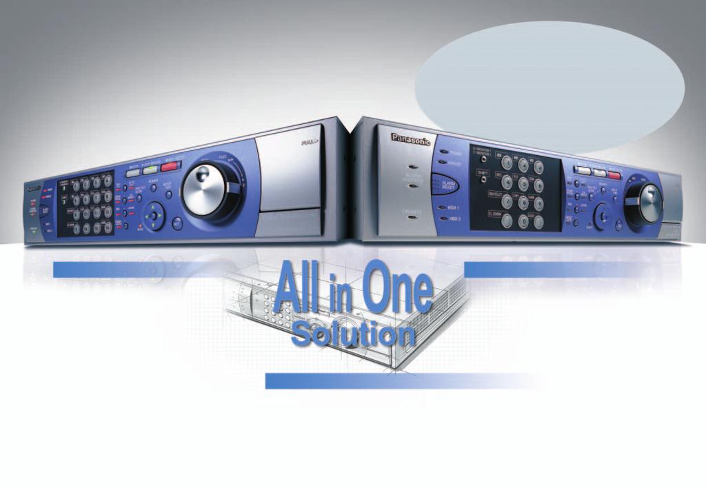 The WJ-HD Series offers high quality pictures and disk saving recording utilizing a new compression technology.