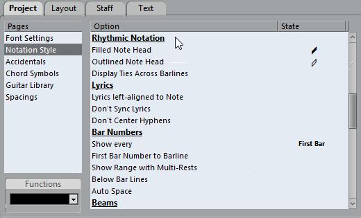 Rhythmic Notation Showing Repeat Bar Signs Showing Repeat Bar Signs You can show a repeat bar sign that replaces the regular or the rhythmic notation in one or more bars. Select one or more notes.
