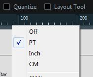 The symbol sections can also be opened as free-floating palettes by opening them, right-clicking any of the buttons and selecting Open as Palette from the context menu.