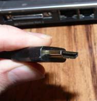You may need to purchase an adapter to connect the video cable that connects to the