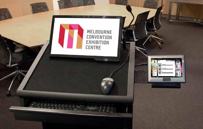 6mm Please discuss your lectern signage requirements with your Technology Planner or call +61 3 9235 8180.