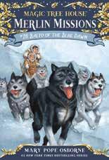 4 Magic Tree House Merlin Missions #26: Balto of the Blue Dawn by Mary Pope Osborne illus.