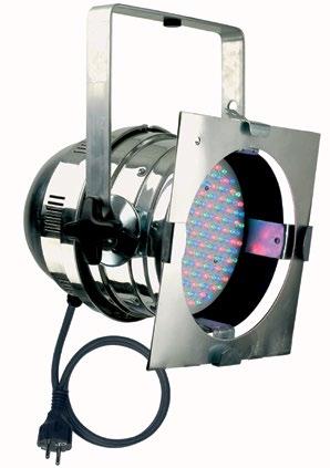 For full connectivity the Performer 5000 LED has 3 and 5 pole DMX on