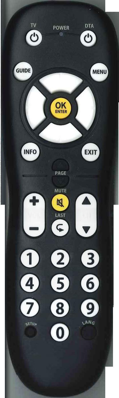Exploring the Remote Control The Rovi DTA Guide lets you find programs with just a few taps of the remote control (Figure 1). Use these quick tips to enjoy full access to your guide.