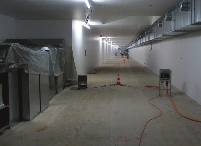 In order to speed up the regulation, a number of steps were taken. The most important ones Figure 7: Picture of the empty SwissFEL accelerator tunnel.
