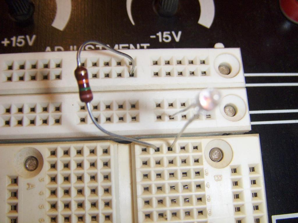 b. In order to better see the actual color of the LED chip, we are going to use water clear LEDs.