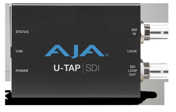 U-TAP SDI Connections U-TAP SDI Tech Specs Video Formats Capture Video SDI In SDI Out USB 3.0 Video (SDI) - (HD) 1920 x 1080p 23.98, 24, 25, 29.97, 30, 50, 59.94, 60 - (HD) 1920 x 1080i 25, 29.