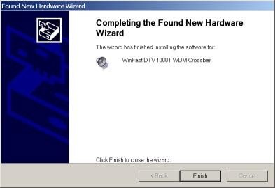 Driver & Application Installation Step 10: The wizard has finished installing the software. Click Finish. Step 11: You have to restart your computer. Click Finish to reboot.