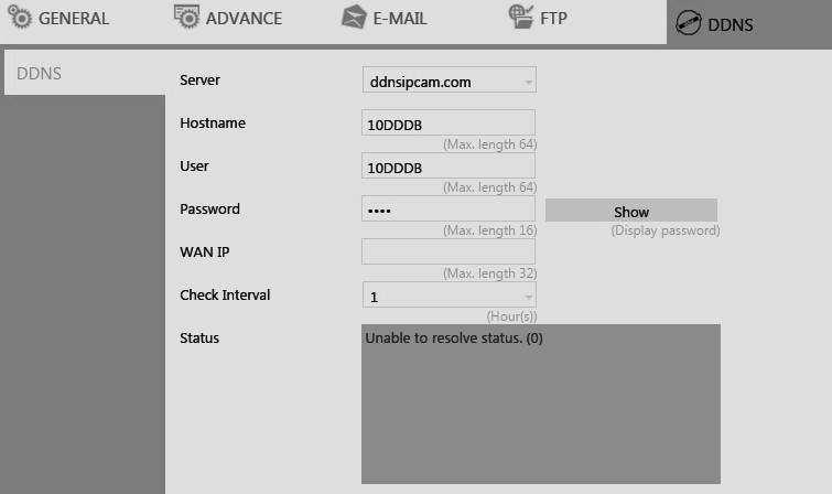 4K UHD Network Video Recorder User Manual Page 31 Check the cameras that you want to send notifications to the FTP when an alarm is triggered, and specify the folder name where the images are saved.
