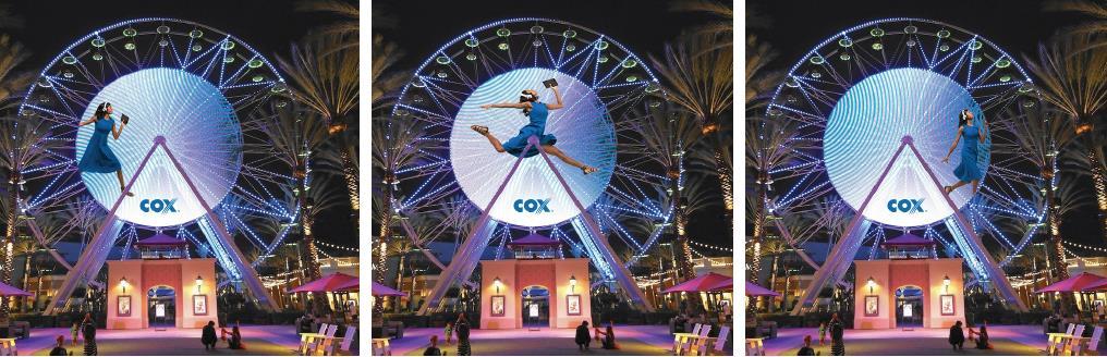 MALL SPECTACULARS LED Wheel with