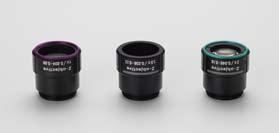 Flexible Utility From wide view measurement to micro-measurement Interchangeable objective lens zoom unit The newly designed 7:1 ratio zoom unit and interchangeable objectives provide 0.
