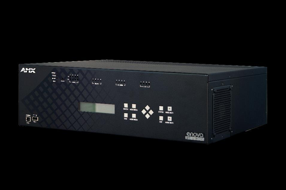 DATA SHEET 6x3 All-In-One Presentation Switchers with TM NX Control (Multi-Format, HDMI, DXLink Inputs) DVX-2255HD-SP (FG1906-12) 2x25W 8-Ohm DVX-2255HD-T (FG1906-14) 75W 70/100V Overview The Enova