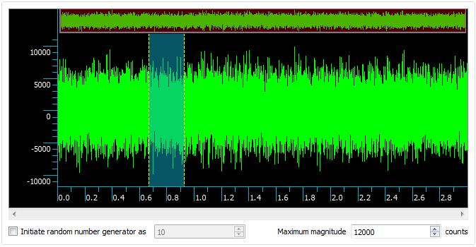 MANAGING SIGNAL GENERATOR 156 SISII Sound Editor 16.4 Noise Signal Generation For noise signals (Fig. 156) specify the following parameters: 1.