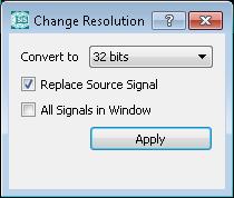 SIGNAL PROCESSING 83 SISII Sound Editor 2 A placement of the result to the current or to a new window. 3 The necessity to create a new signal by selecting the Create New Signal check box.