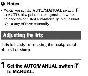 The iris should not have to be higher than F8; if it is, use