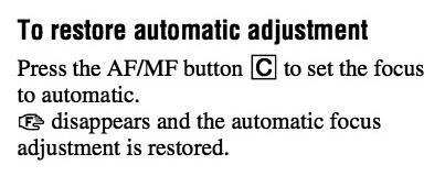 Set the AUTO/MANUAL switch to MANUAL. 2. Press the WHT BAL button 3.