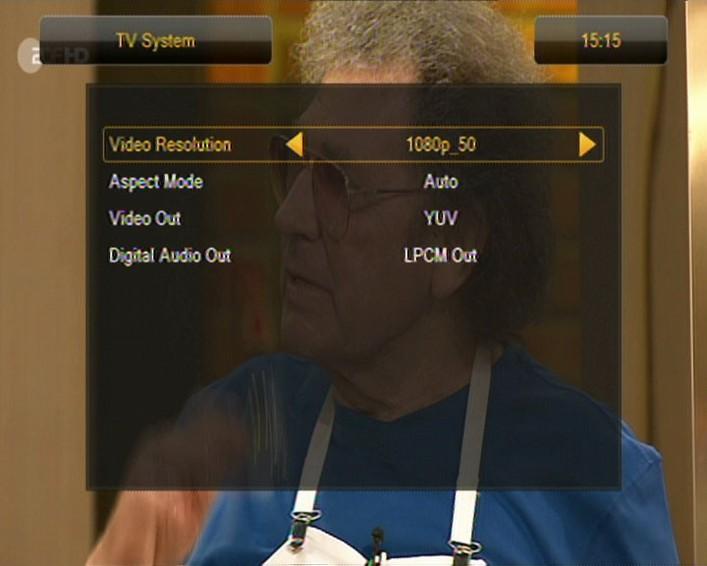 Above all, you should determine the resolution of the image sent over the HDMI connection.