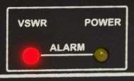 . VSWR Alarm Limit Menu (C1 Coupler 1) Push the mode select button to select the VSWR alarm trip