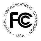 Federal Communications Commission (FCC) Statement Reorient or relocate the receiving antenna. Increase the separation between the equipment and receiver.
