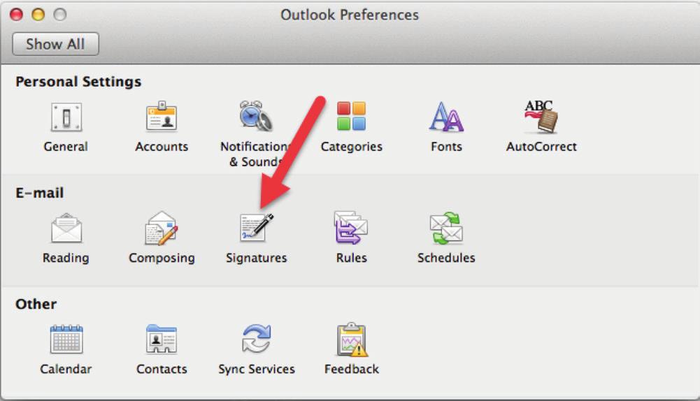 CREATING EMAIL SIGNATURE IN OUTLOOK 2011 FOR