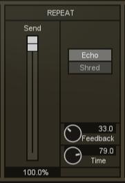 Feedback The Feedback control determines the amount of the chorused signal that is fed back into the Chorus. Depth The depth slider controls the range of the pitch modulation performed on your audio.