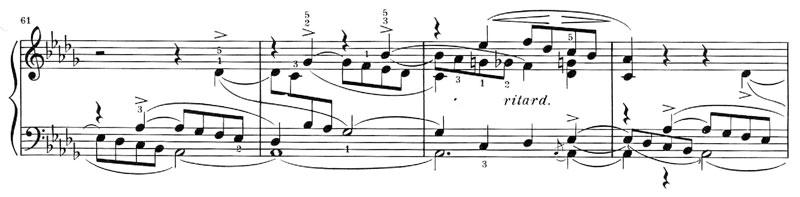 ROBERT SCHUMANN NOVELLETTE OP. 21, NO. 2 12 Table 5 : Phrase Structure of B-Section Measures Phrases Subphrases mm.21 28 Phrase 1 Subphrase 1A Subphrase 1B mm.29 32 Phrase 2 Subphrase 2A mm.