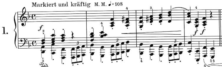ROBERT SCHUMANN NOVELLETTE OP. 21, NO. 2 9 The phrase is now somewhat less ambiguous than it was before.