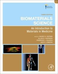 8 Ratner: Biomaterials Science 1 st edition 1997, third edition 2012 Sold in the many